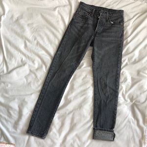 Levi’s 501 Skinny Black Jeans